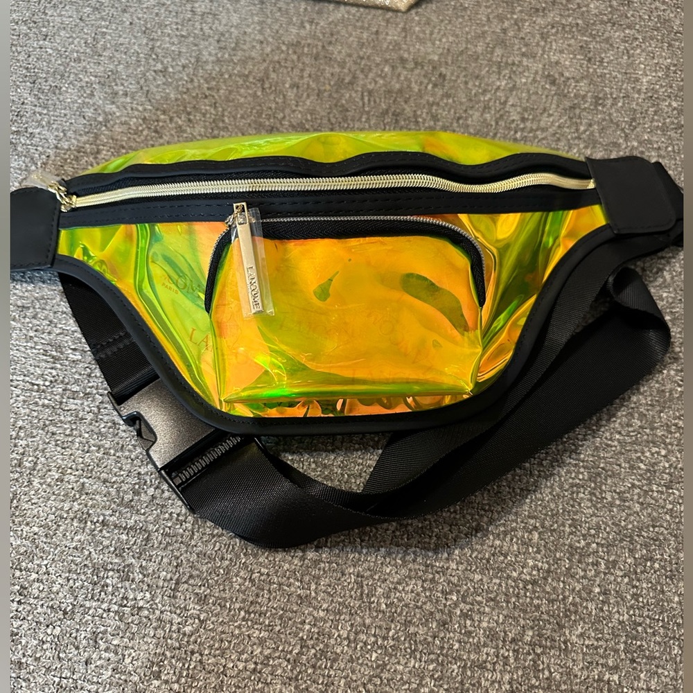 BNWT Lancome holo belt bag